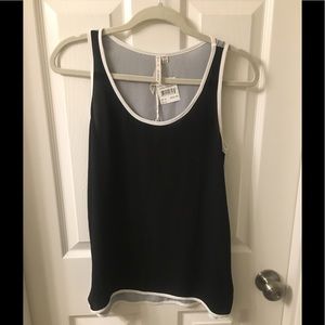 Casual dressy light sheer top. Size xs